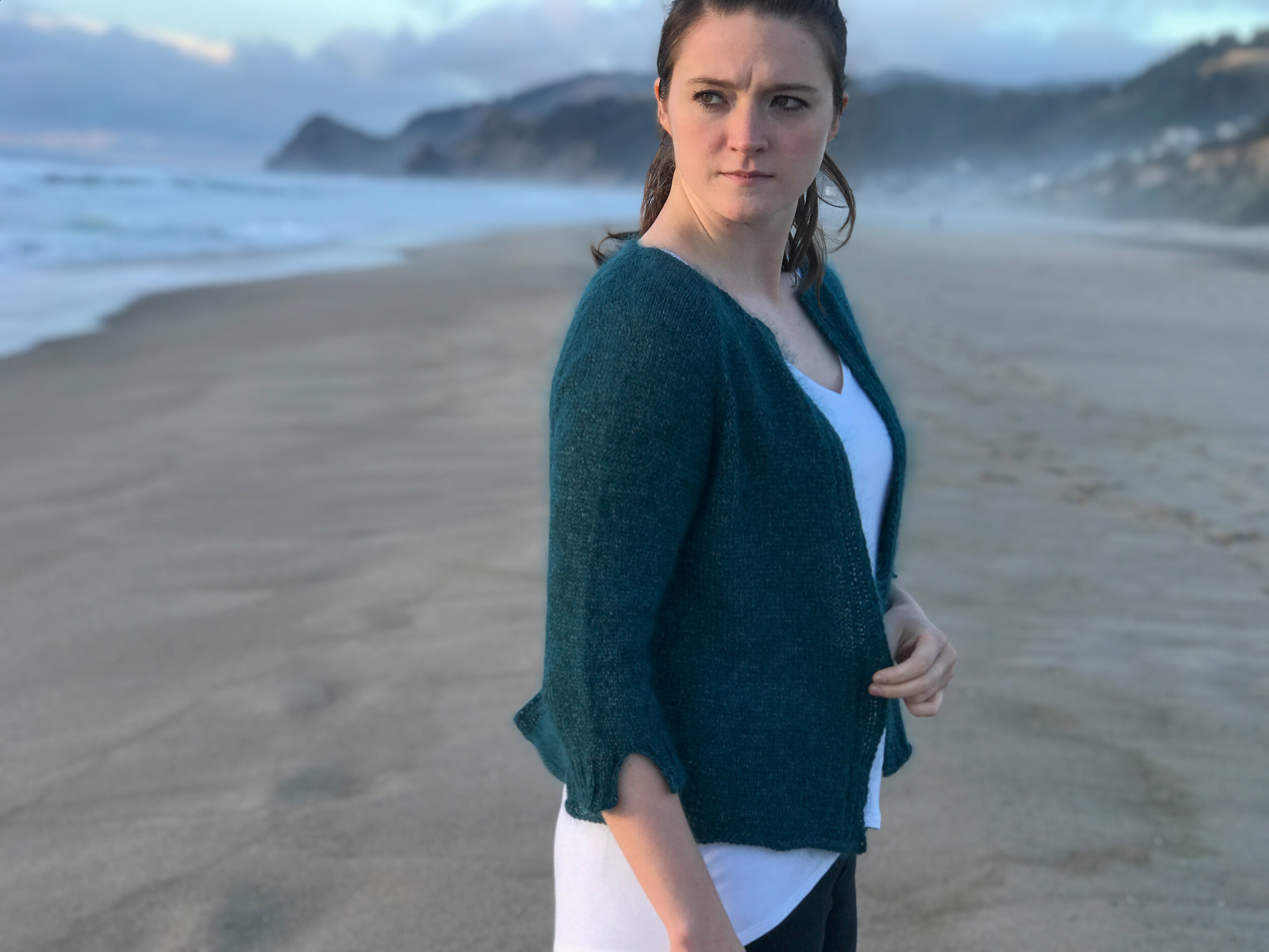 Cove Palisades Knit Cardigan Pattern — Knit for the Soul by Kay Hopkins